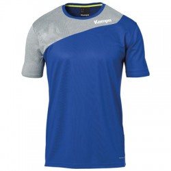 Tricou de joc handbal Kempa Core 2.0 albastru/gri