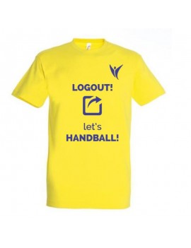 Tricou Chic Two Logout let's handball