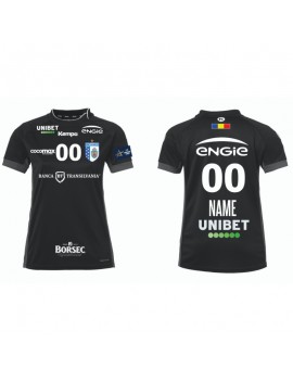 Tricou personalizat negru CSM Bucuresti handbal feminin (Champions League)