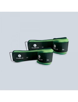 Brățări cu greutăți Sveltus 1 kg x2 (set 2 buc.)